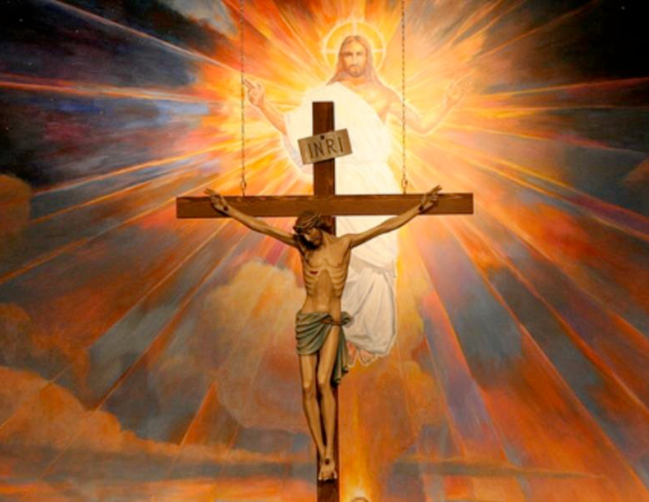 Christ est ressuscité ! Image trouvée sur internet